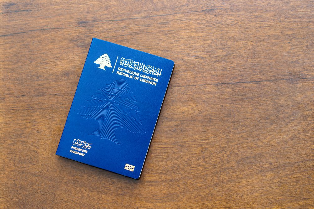 <strong>ترتيب جواز السفر اللبناني 2024 – المصدر: Shutterstock </strong>